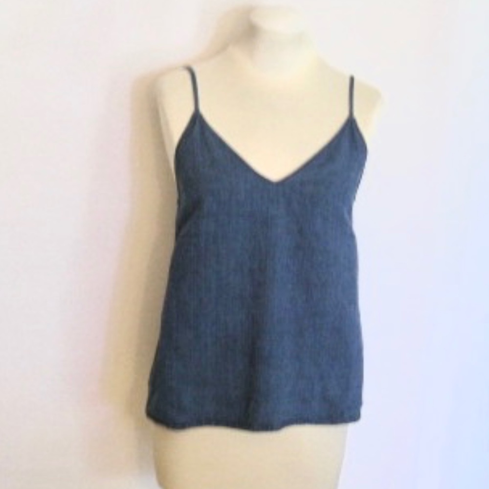 Wilfred Free Denim Tank Top